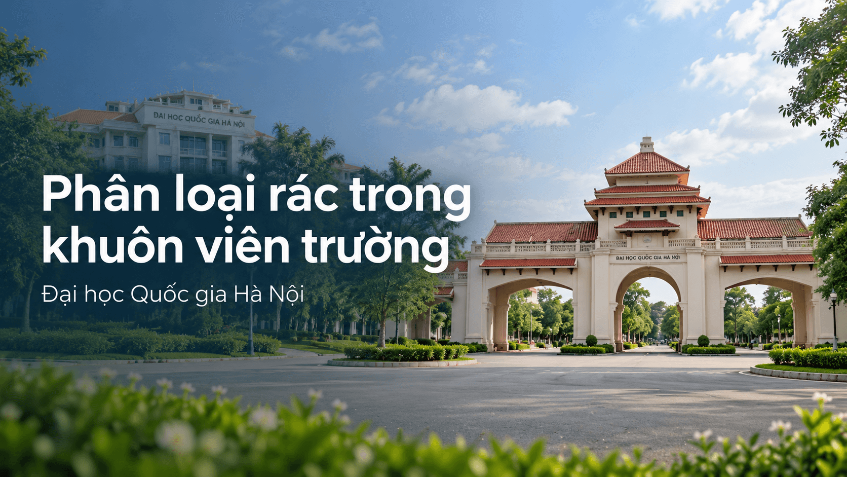 Phân loại rác VNU